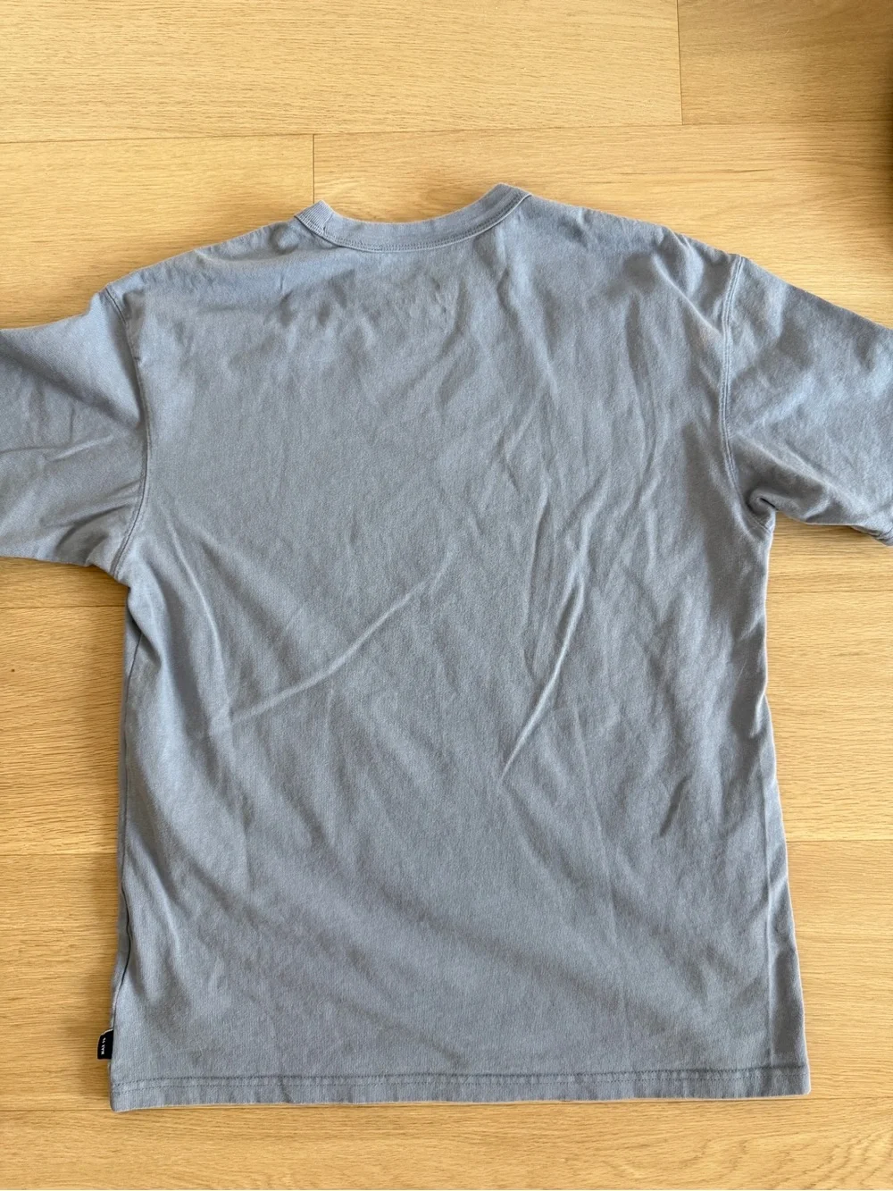 Nike Short Sleeve Loose Fit Crew T-Shirt in Light Blue with Small Logo